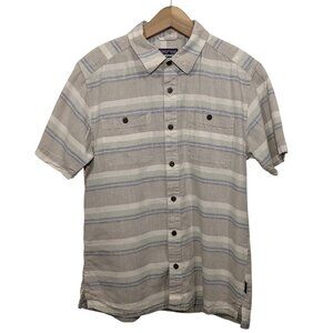 Patagonia Men's Short Sleeve Back Step Shirt - Medium